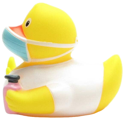 Gestos de barrera de pato