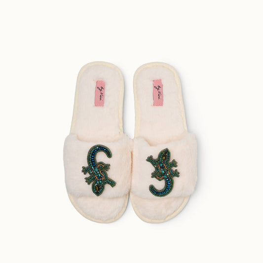 Paire de broches pour Chaussons - Salamandre