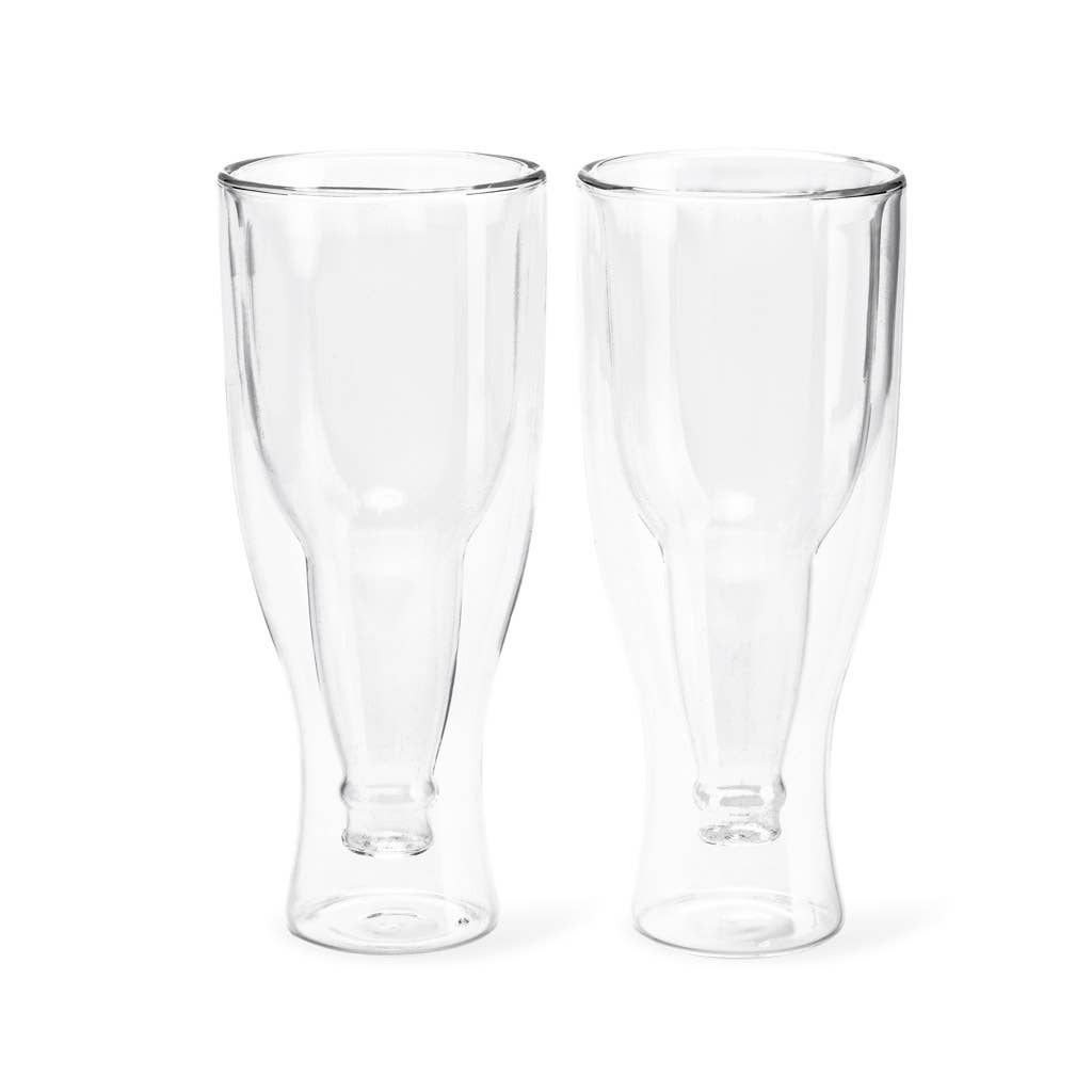 Vaso de cerveza de gravedad 400 ml x2