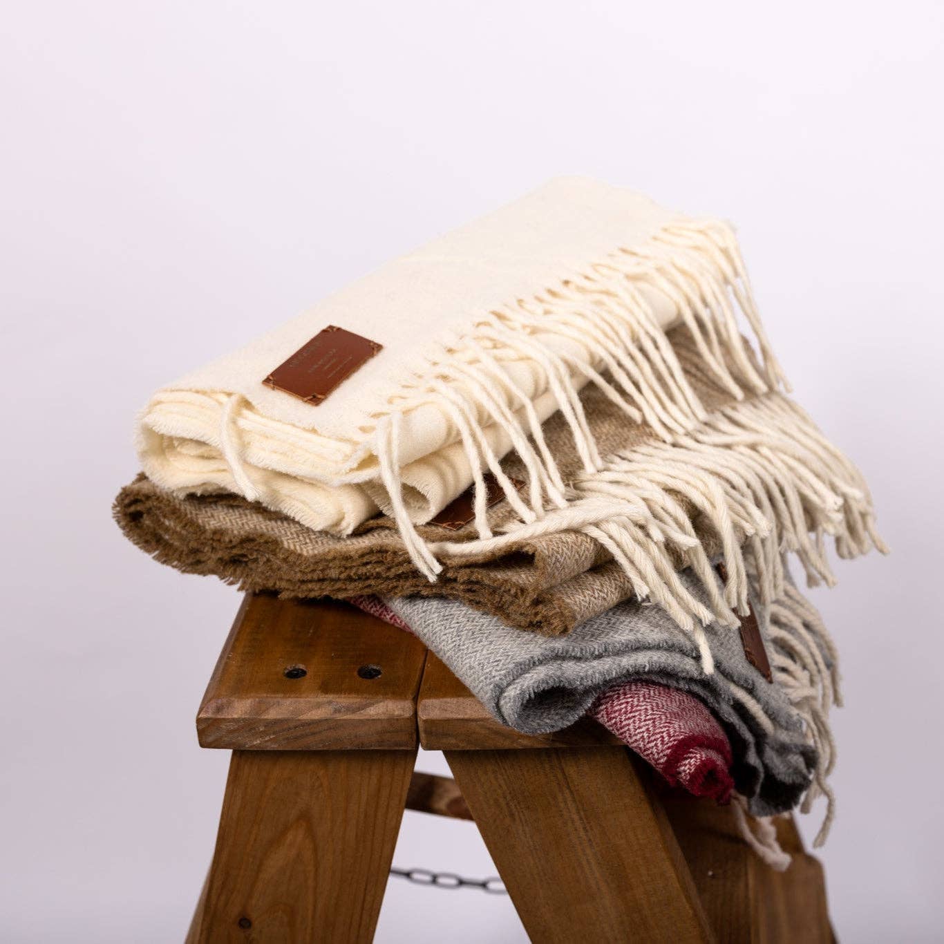 Écharpe Grise en laine