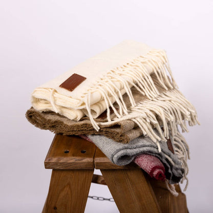 Écharpe Bordeaux en laine