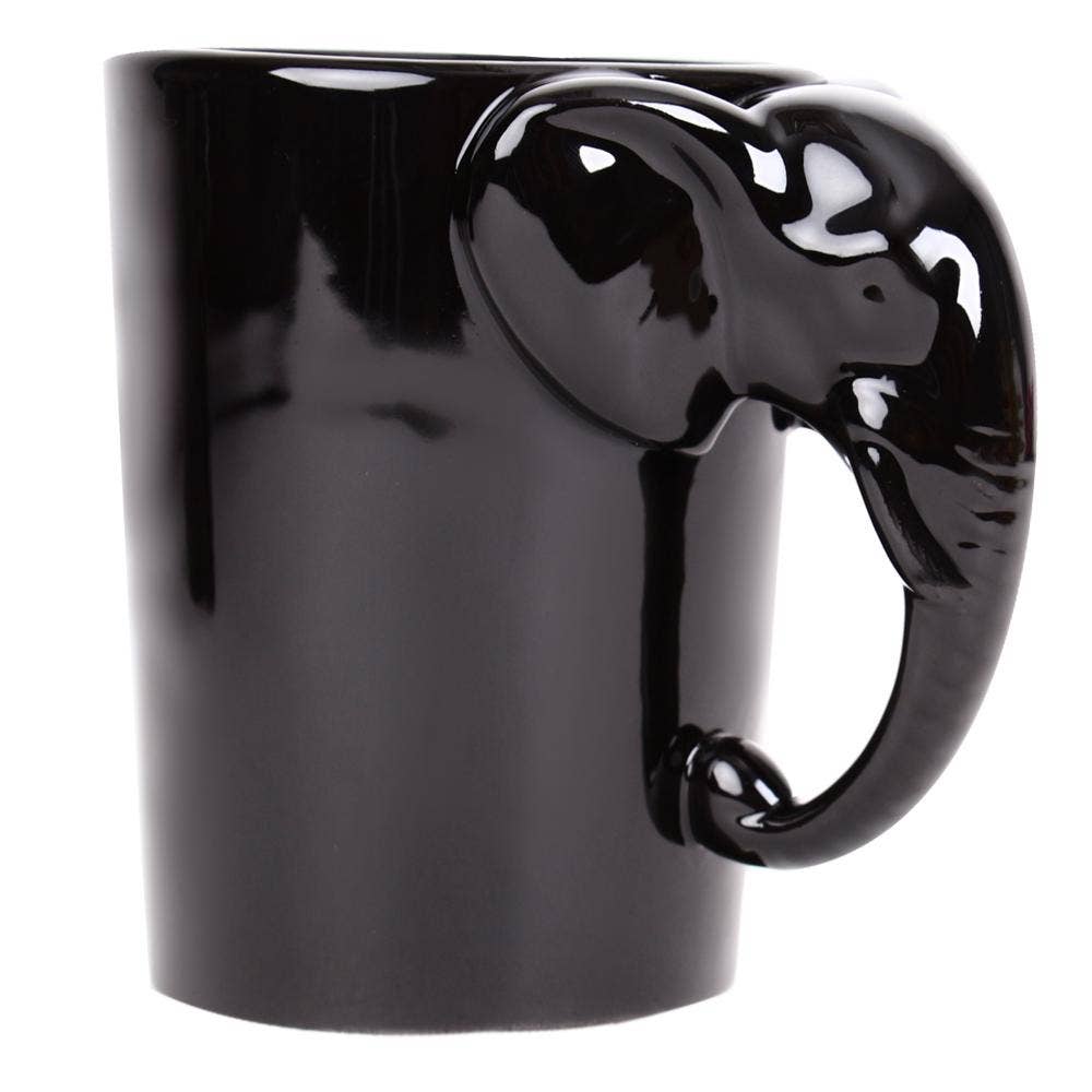 Mug Animal Savane Noir Helio Ferretti Vue 3