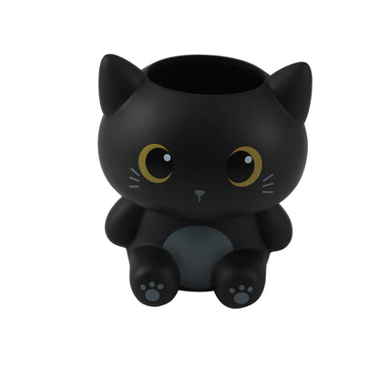 Porte-stylo 3D chat noir