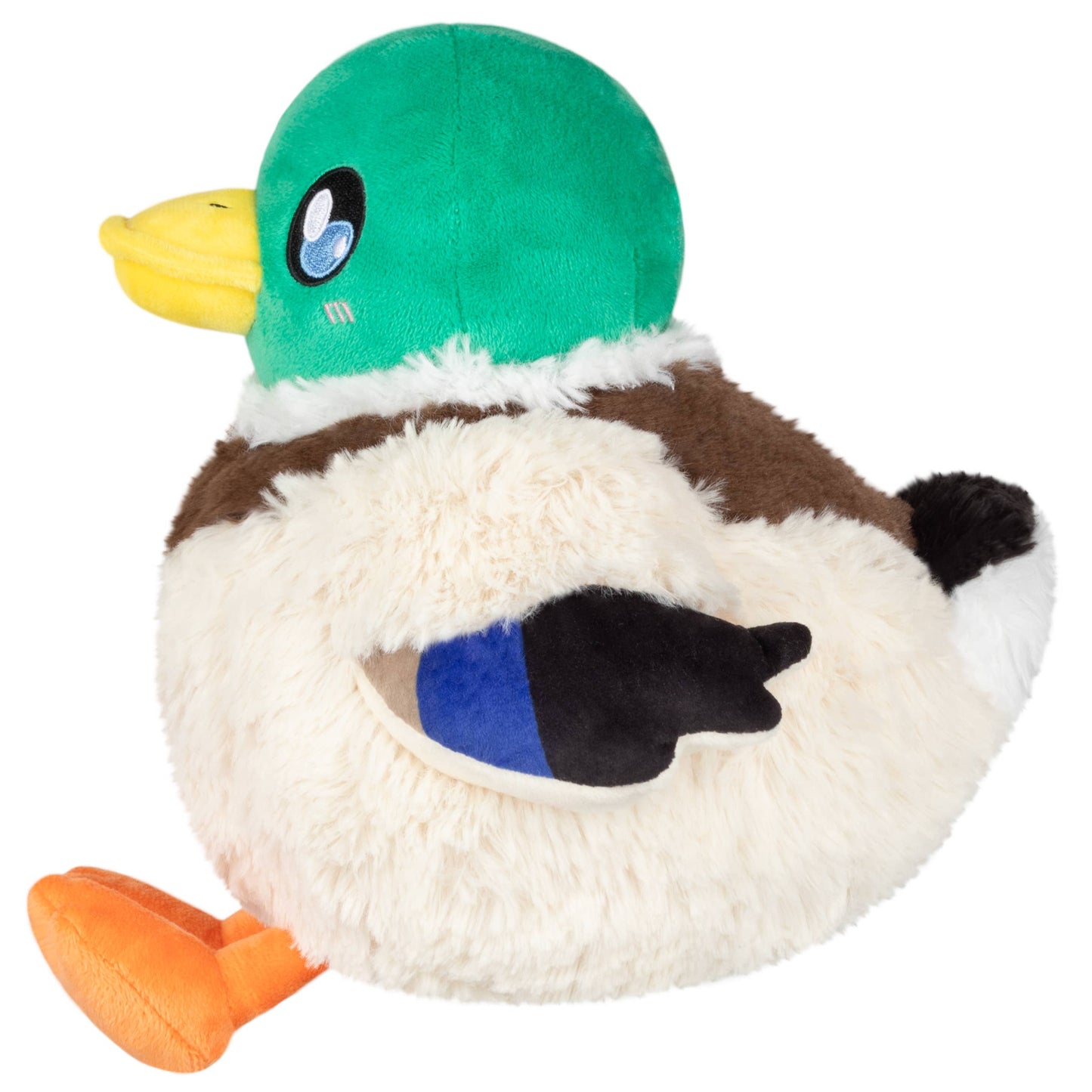 Mini pato de peluche aplastable