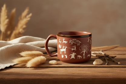Rock Paintings Mug (430 ml)