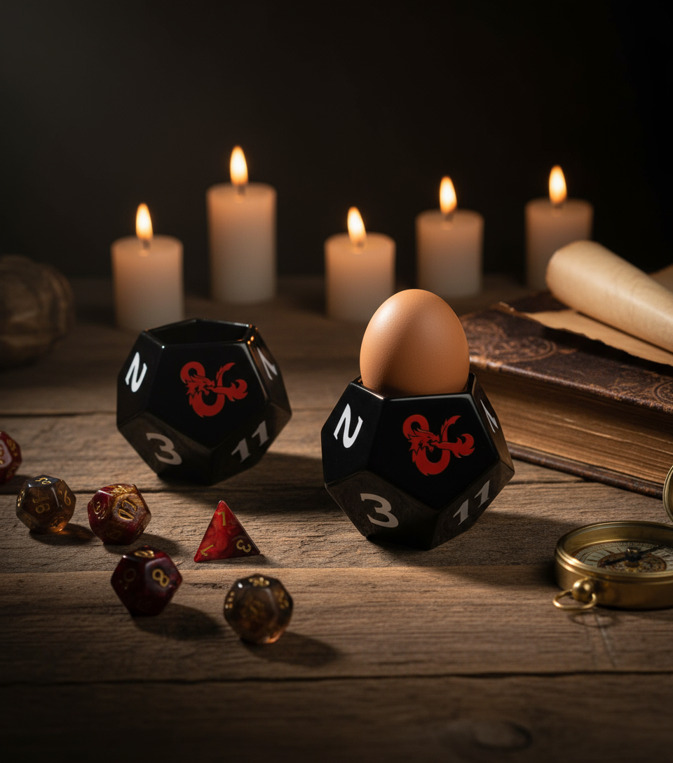 Huevera para dados D20 de Dungeons &amp; Dragons