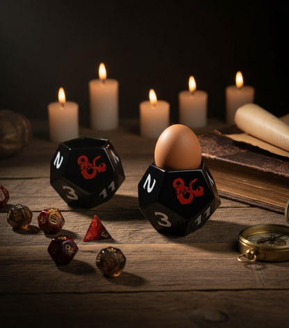 Huevera para dados D20 de Dungeons &amp; Dragons