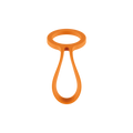 Attache pour Bouteille - Total Orange