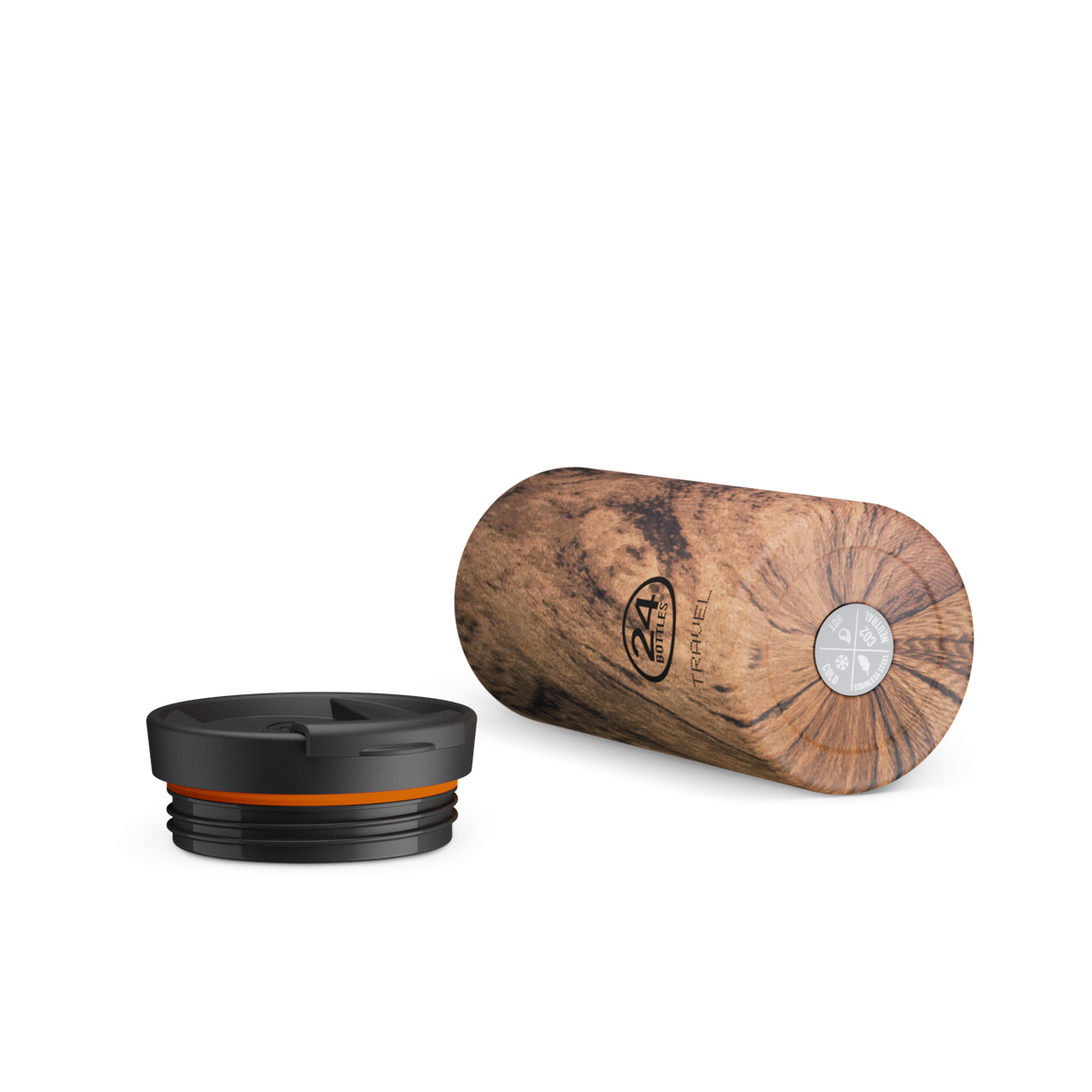 Gobelet Isotherme "Travel Tumbler" - Sequoia Wood 600ml