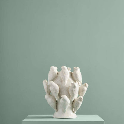 Jarrón Sr. White Birdling