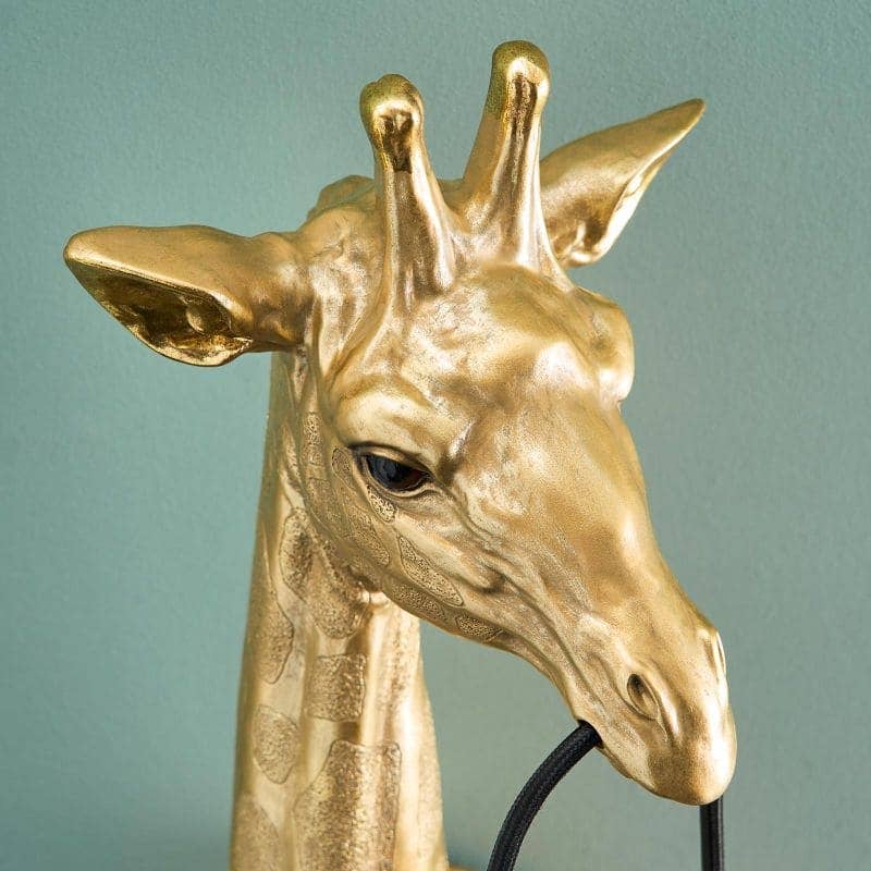 Lucie Giraffe wandlamp, goud
