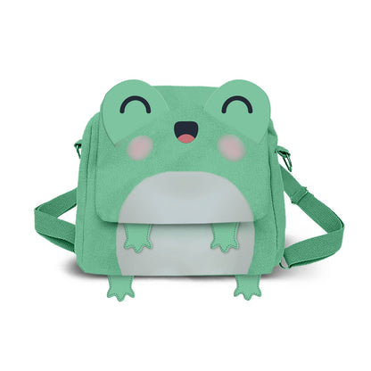 Sac-Sac à Dos Kawaii Oh My Pop! « Froggy » – Turquoise