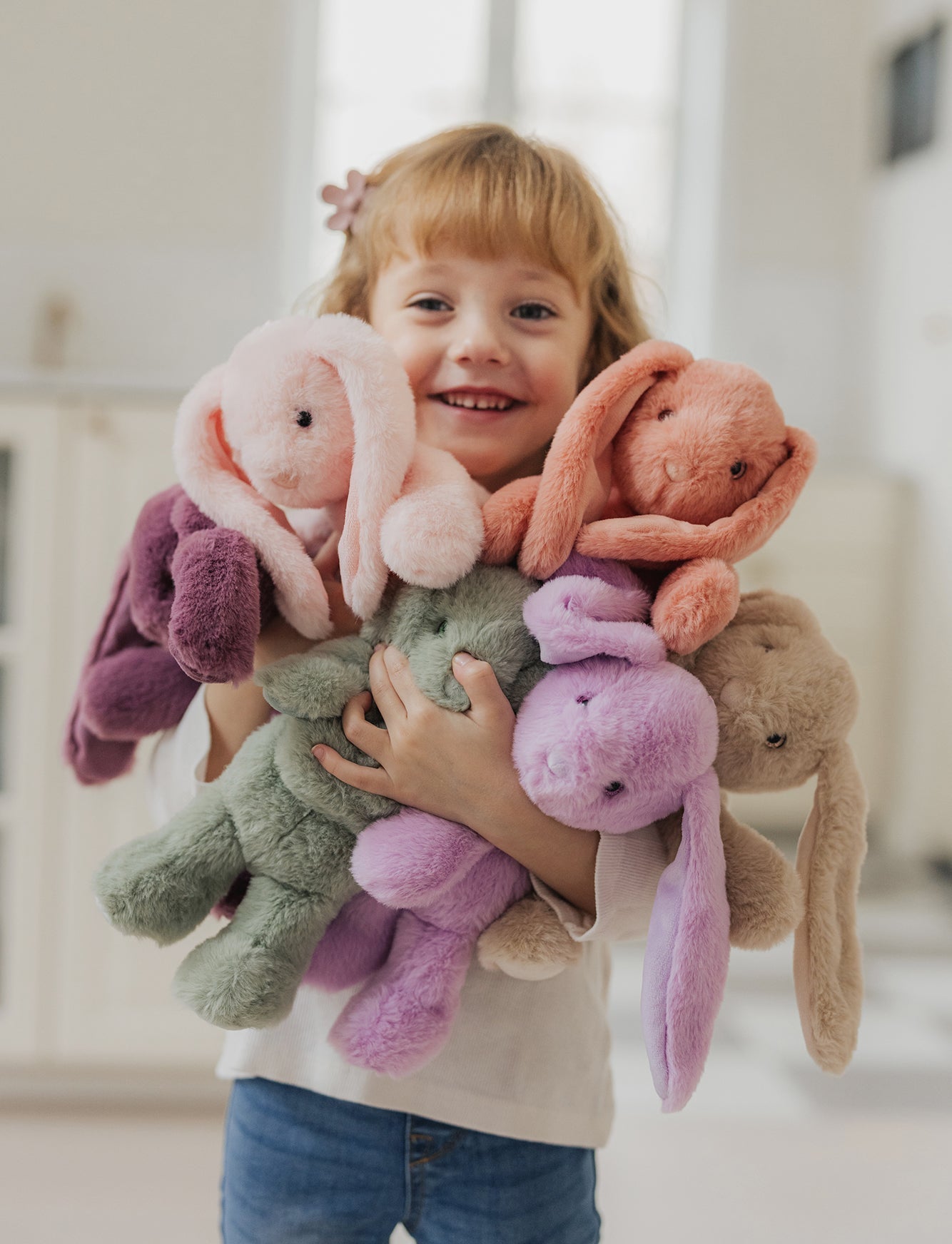 Peluche Lapin Blooming Bunny – Rosie – Vue 10