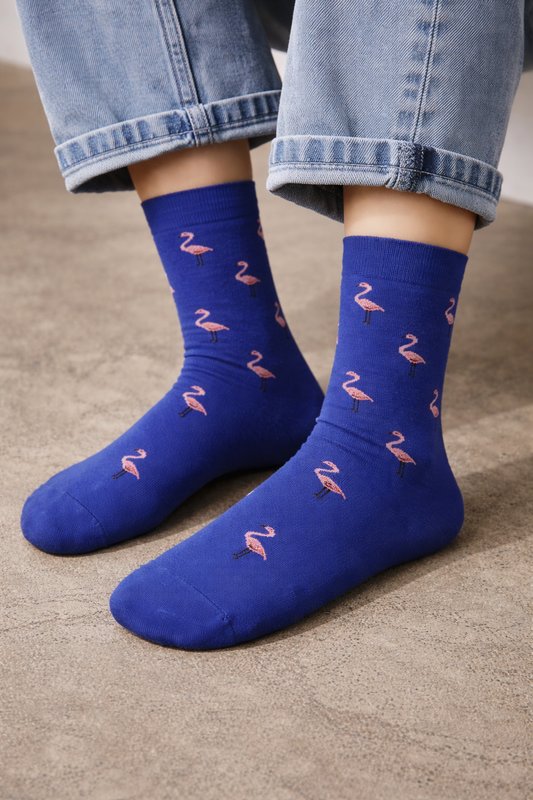 Chaussettes Flamants Roses