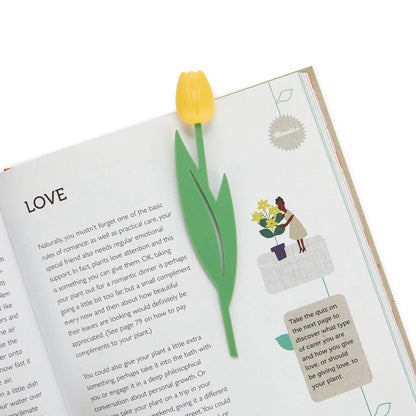 Marque-page Tulipe Jaune