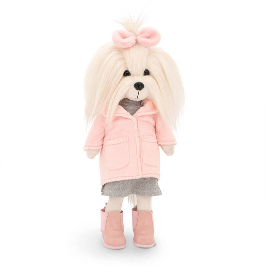 Bambola Lucky Mimi Dog: Moda invernale - 38 cm