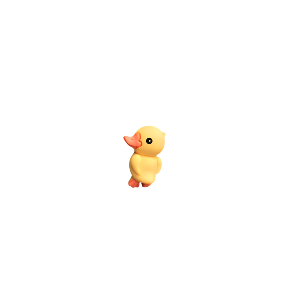 Pins Ente Gelb 3D