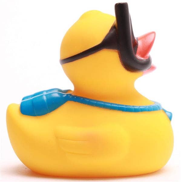 Diving Duck with Oxygen Cylinder