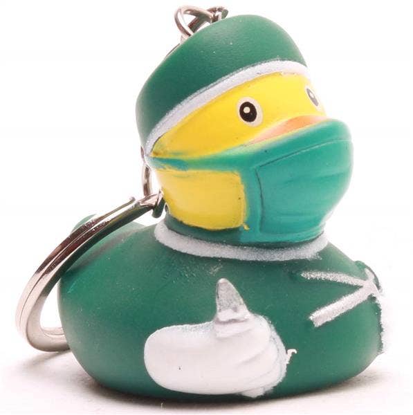 Surgeon Duck Keychain