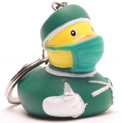 Surgeon Duck Keychain
