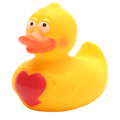 Pato con corazón