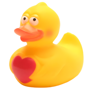 Eend met een hart