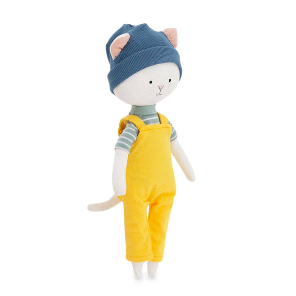 Cotti Motti Nicky, o Gato de Peluche de Algodão - 29 cm - Desde o nascimento