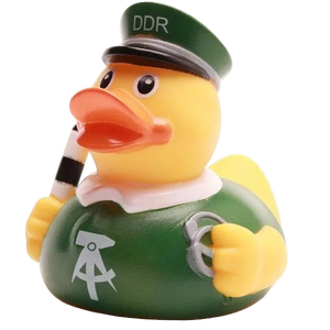 Pato policial popular da RDA