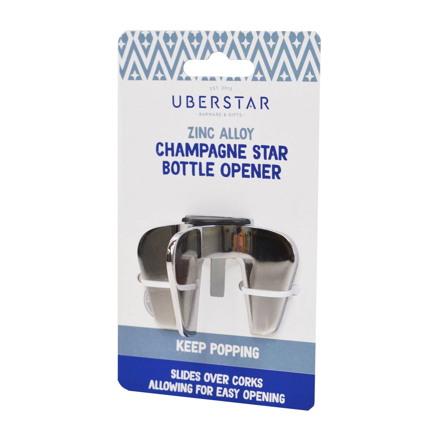 Abridor de botellas de champán fácil de usar