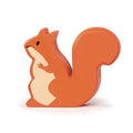 Figura de Madeira Animal da Floresta - Esquilo
