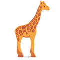 Holzfigur Safari-Tier - Girafe