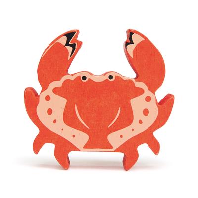 Tender Leaf Animaux: ANIMAL MARIN/CRABE, en bois, 3+
