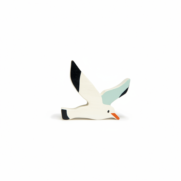Figurine en bois Mouette