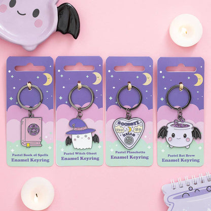 Porte-clés chaudron kawaii pastel goth
