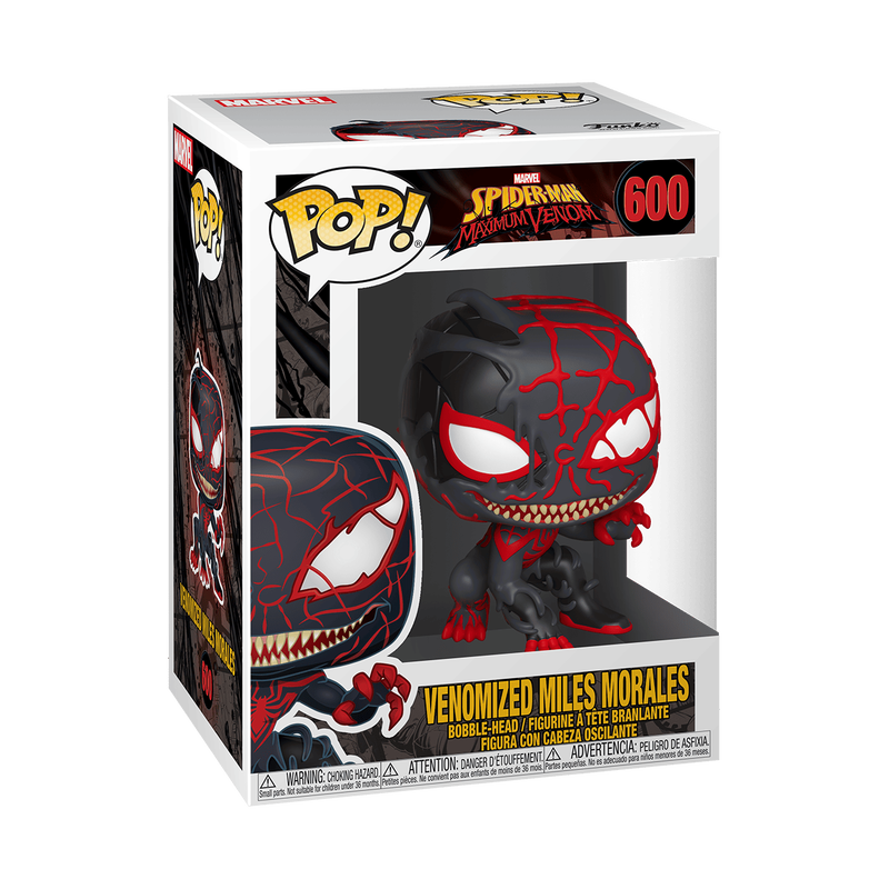 Pop! Miles Morales Venomisé – visuel officiel Funko 2