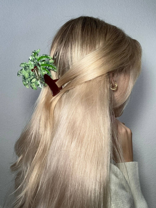Fermaglio per capelli a forma di palma