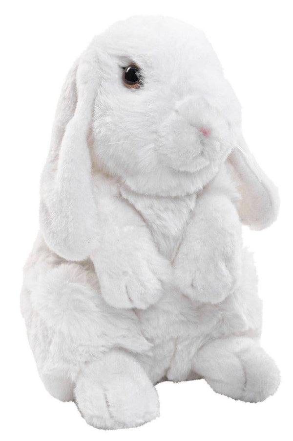 Peluche Lapin Bélier, assis (blanc) Uni Toys
