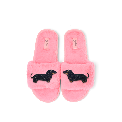 Paire de broches pour Chaussons - Teckel