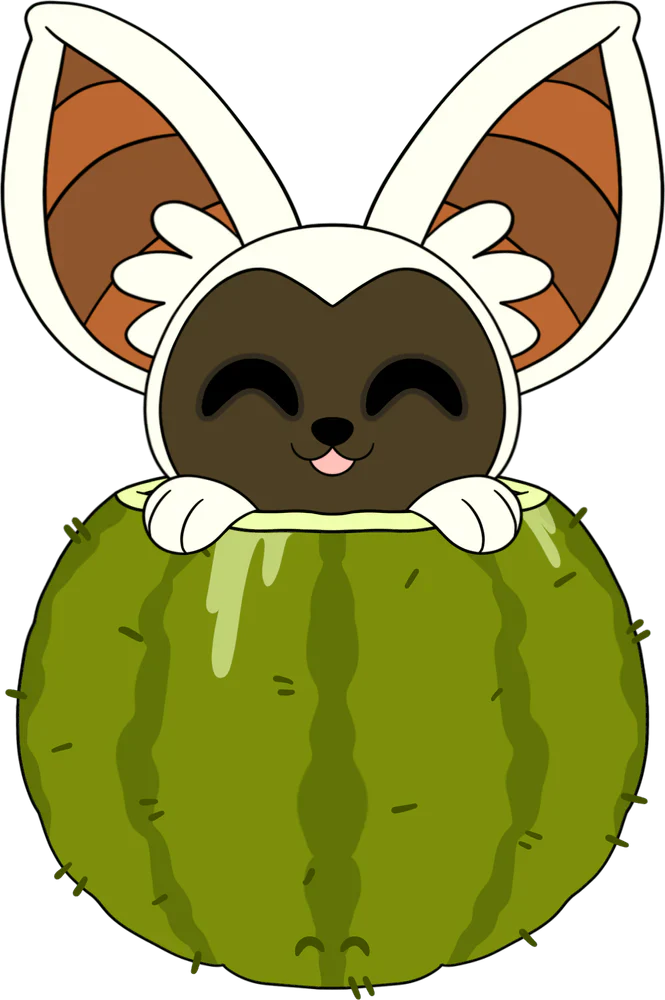 Momo Cactus Stickie Plush