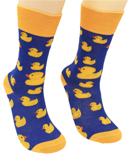 Calcetines de patitos de goma