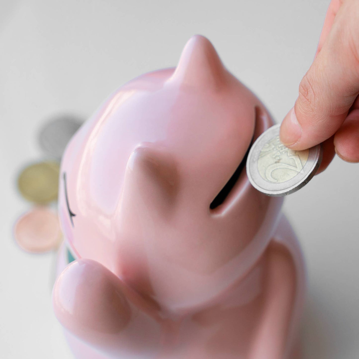 Tirelire Chat Chanceux Rose