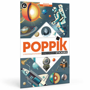Sterrenkunde - Stickerposter - Ontdekking 7+