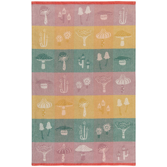 Torchon Jacquard Champignons