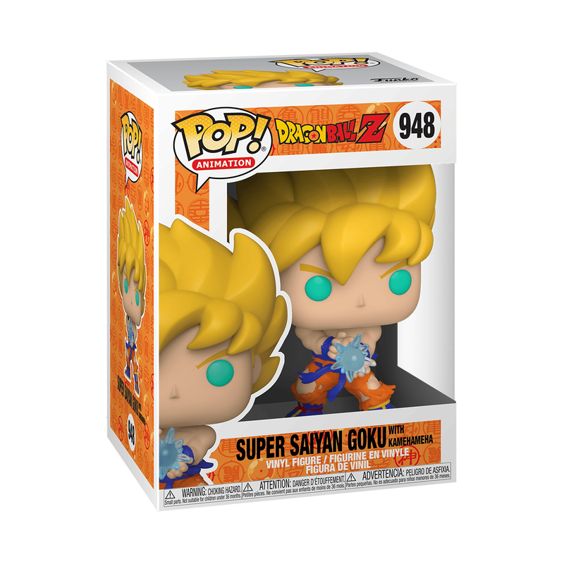 Pop! Super Saiyan Goku con Kamehameha