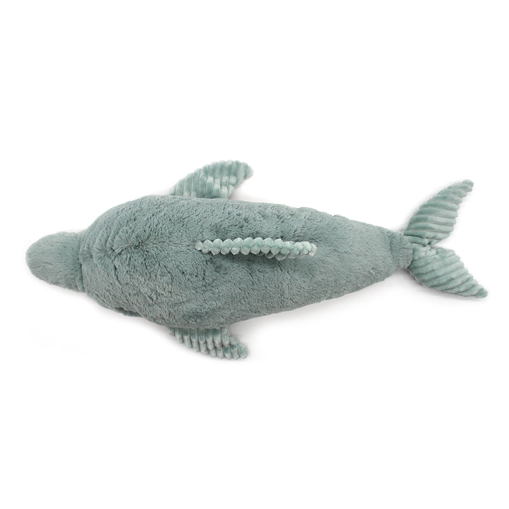 Peluche dauphin Tofou maman et son bébé vert menthe – Les Ptipotos – vue 7