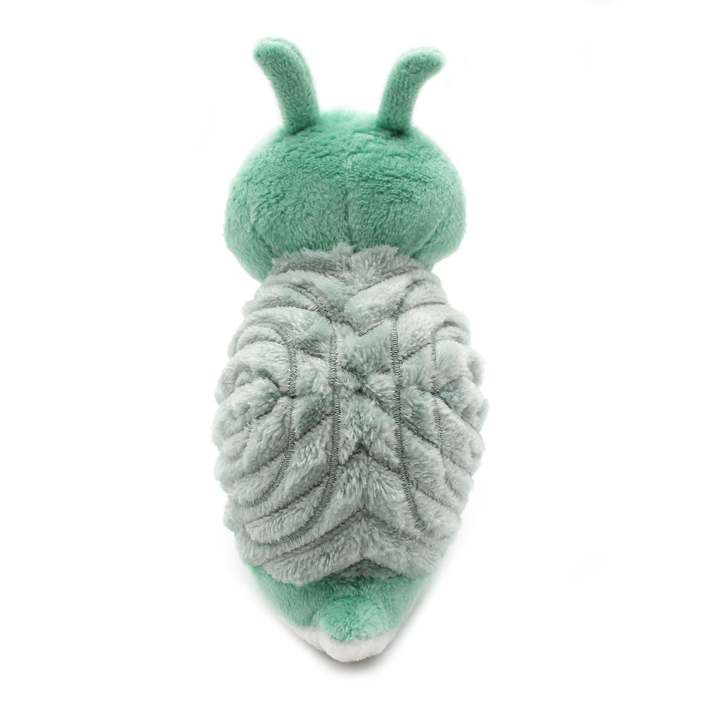 Peluche escargot Speedou maman et son bébé vert menthe – Les Ptipotos – vue 12