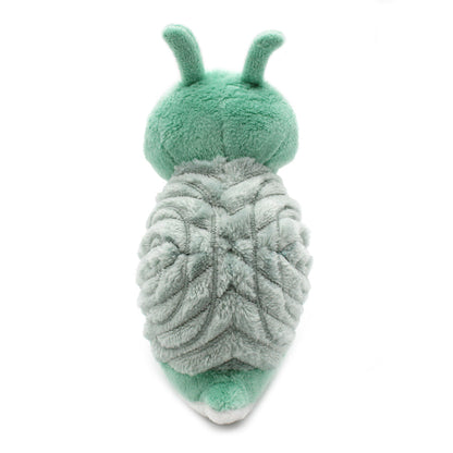 Peluche escargot Speedou maman et son bébé vert menthe – Les Ptipotos – vue 12