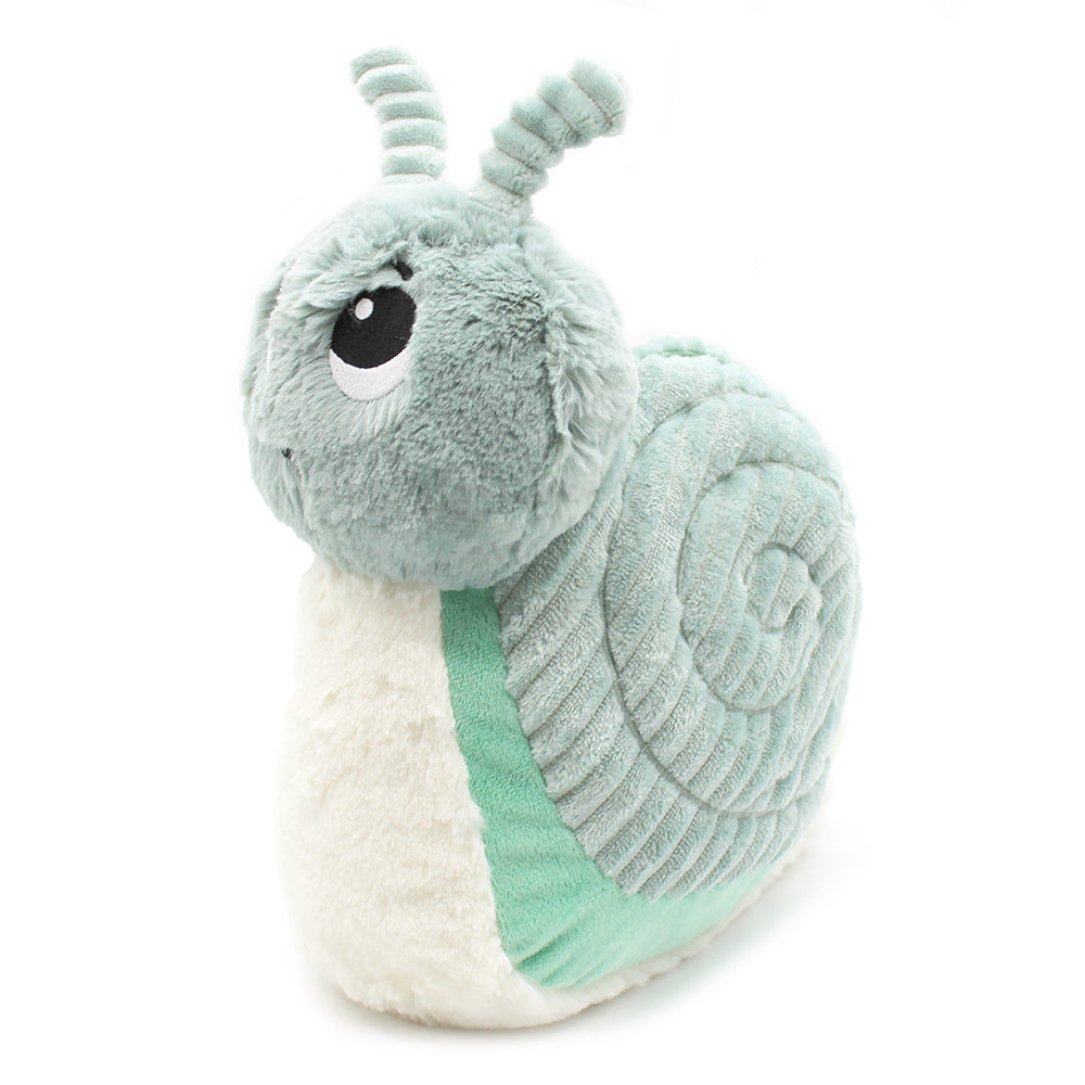 Peluche escargot Speedou maman et son bébé vert menthe – Les Ptipotos – vue 6
