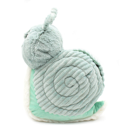 Peluche escargot Speedou maman et son bébé vert menthe – Les Ptipotos – vue 7