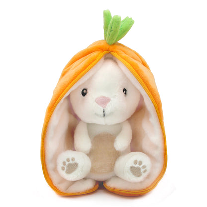 Peluche réversible Gadget le lapin/carotte – Flipetz – vue 7